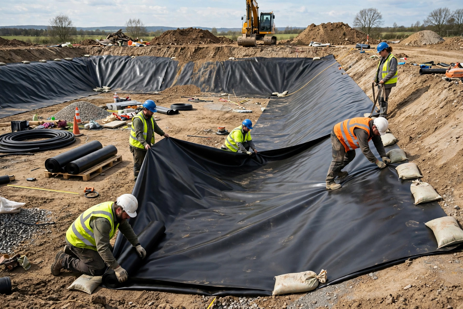 Landfill liner system