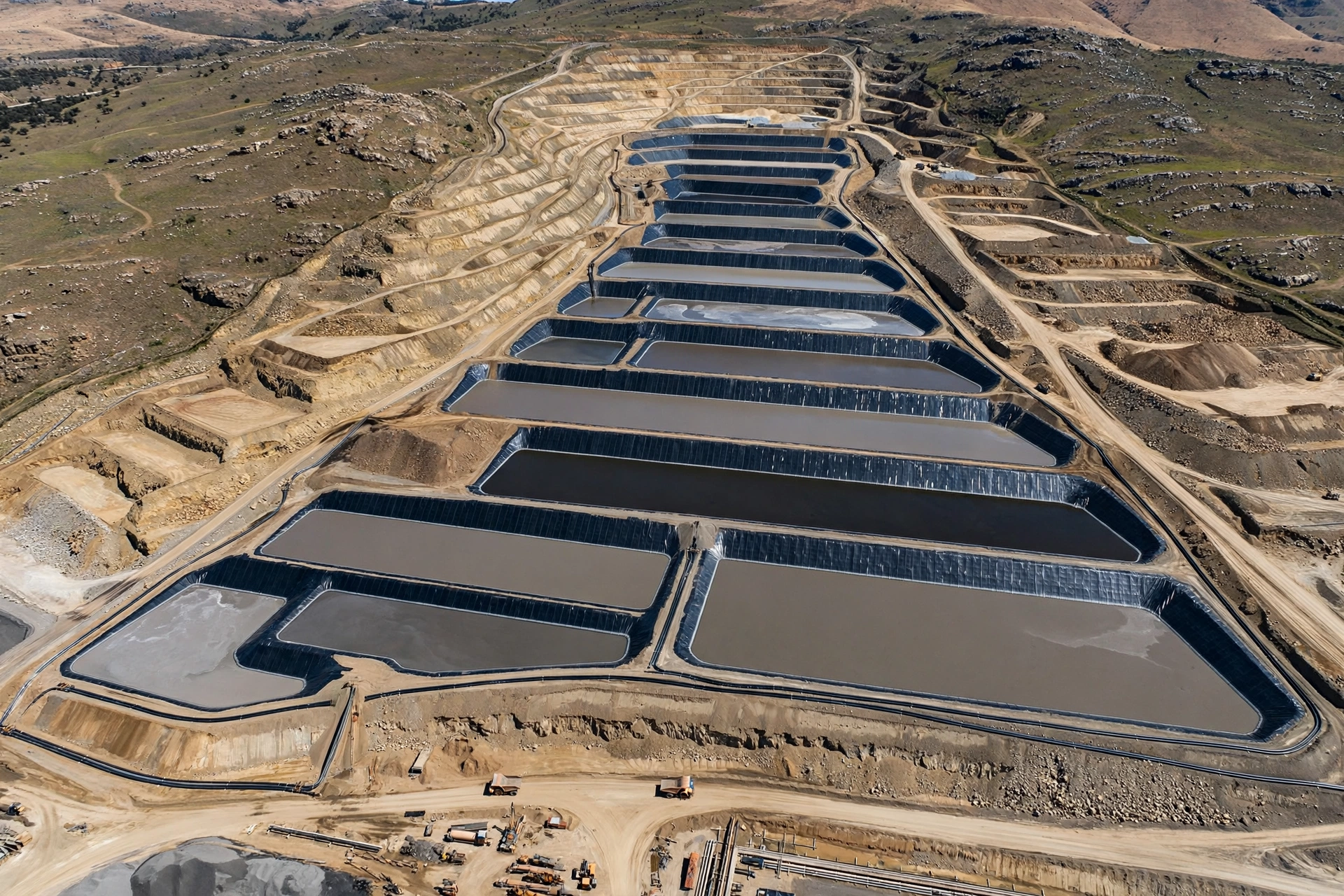 Geomembrane in mining application